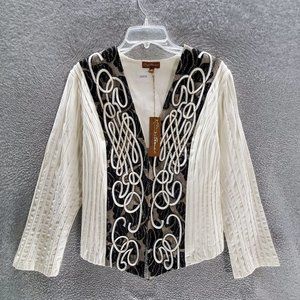 Obstinee by IKA Women 14 Embroidered‎ Vintage Sequin